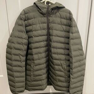 Helly Hansen Olive Green Puffer Jacket